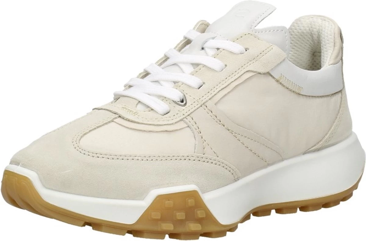 Ecco Retro Dames Lage Sneaker - Ecru - Maat 39 4 Ecco Retro Dames Lage Sneaker - Ecru - Maat 39 - Afbeelding 4