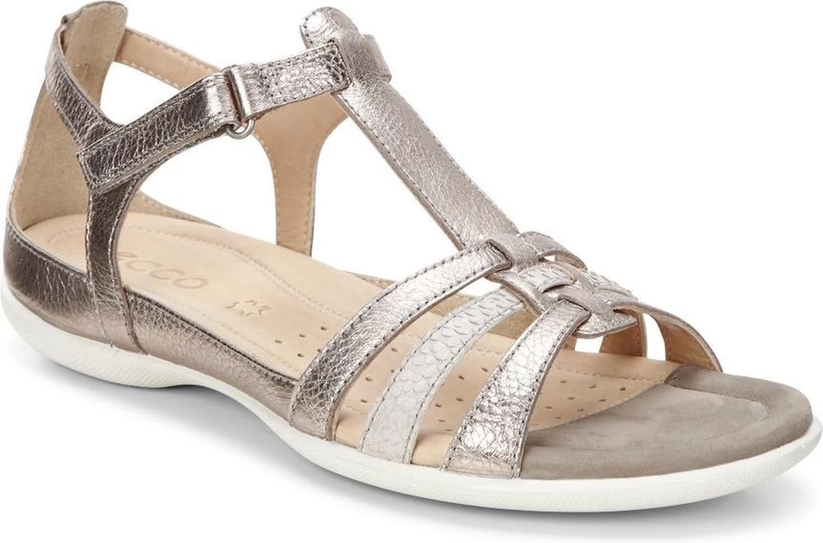 ECCO Flash Dames Sandalen - Goud - Maat 42 12 ECCO Flash Dames Sandalen - Goud - Maat 42 - Afbeelding 12