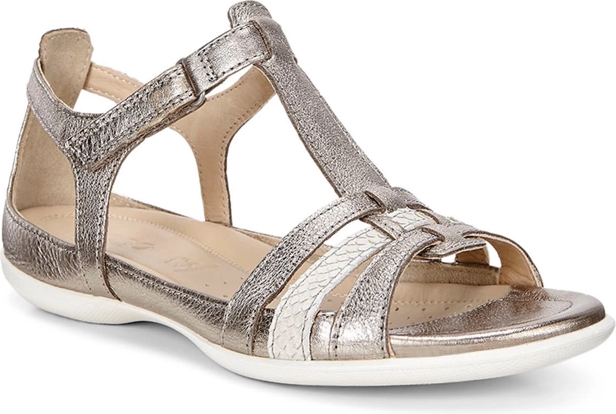 ECCO Flash Dames Sandalen - Goud - Maat 42 2 ECCO Flash Dames Sandalen - Goud - Maat 42 - Afbeelding 2