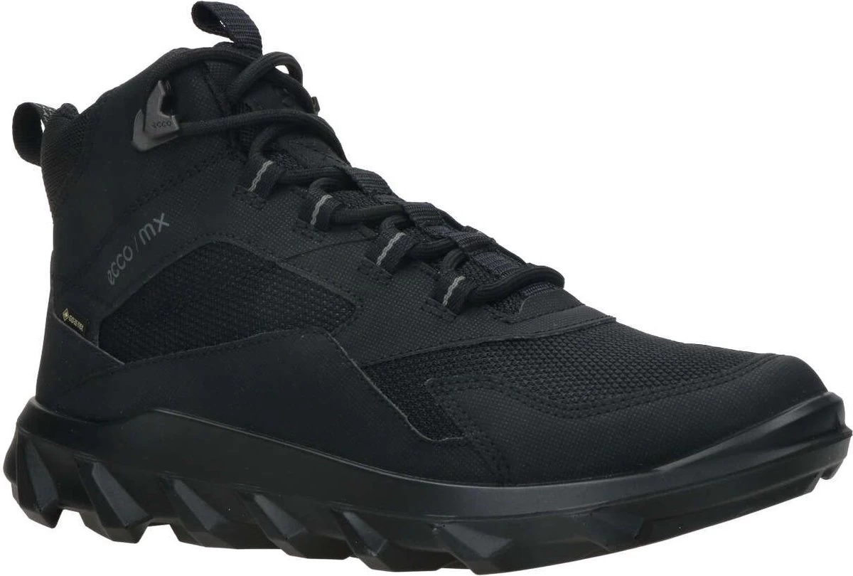 Ecco MX W Veterschoenen Zwart Textiel - Dames - Maat 38 7 Ecco MX W Veterschoenen Zwart Textiel - Dames - Maat 38 - Afbeelding 7