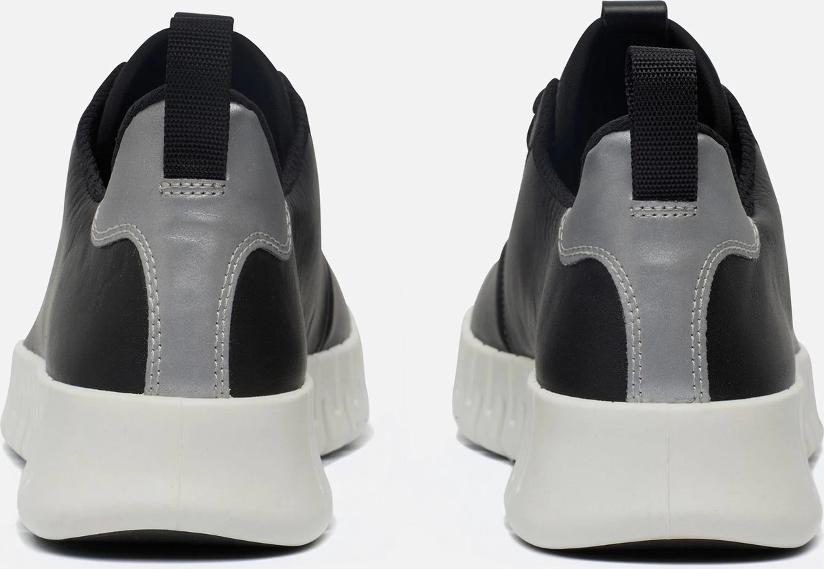 Ecco Gruuv W Zwart Sneakers Zwart Leer - Dames - Maat 40 4 Ecco Gruuv W Zwart Sneakers Zwart Leer - Dames - Maat 40 - Afbeelding 4