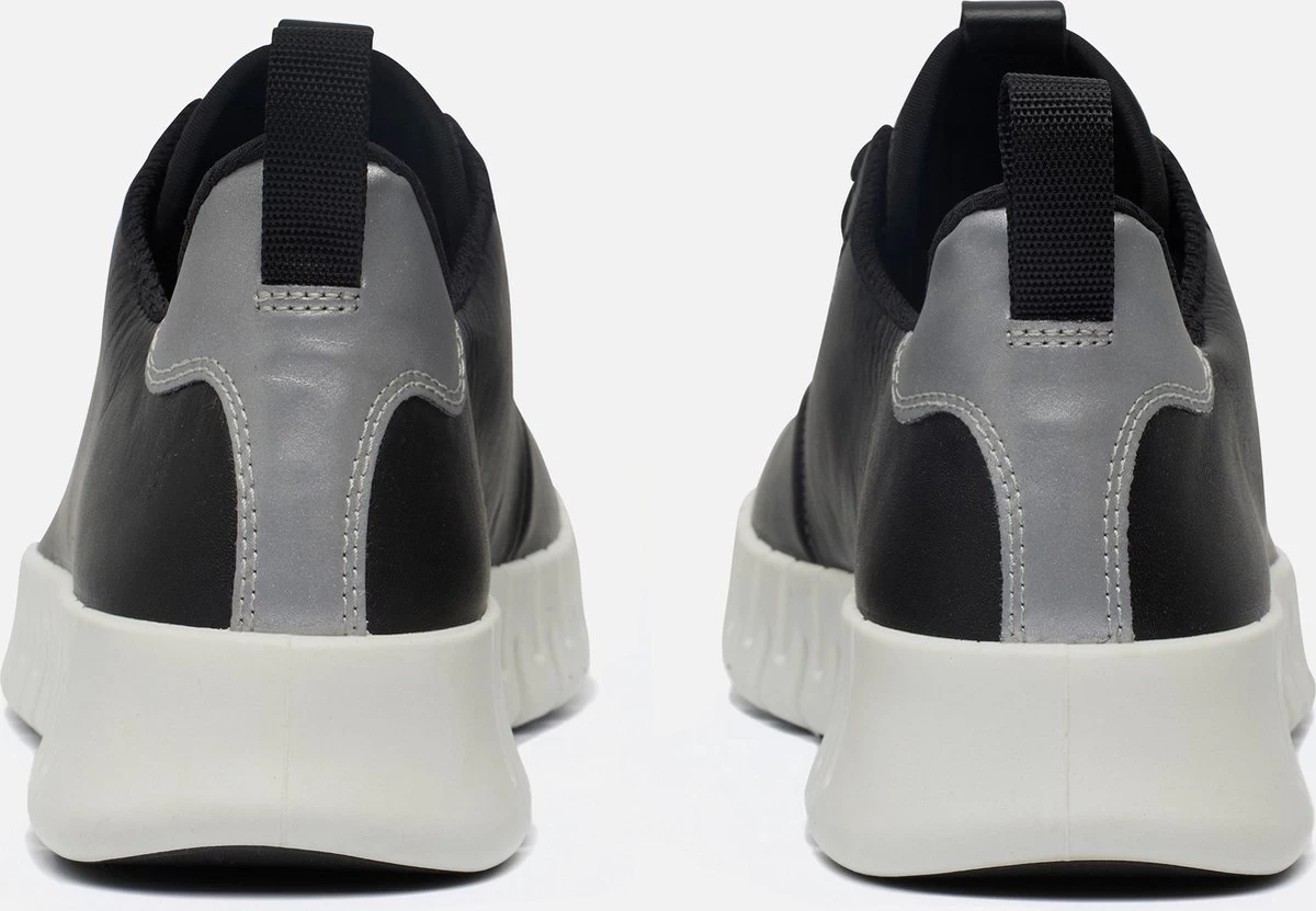 Ecco Gruuv W Zwart Sneakers Zwart Leer - Dames - Maat 38 2 Ecco Gruuv W Zwart Sneakers Zwart Leer - Dames - Maat 38 - Afbeelding 2