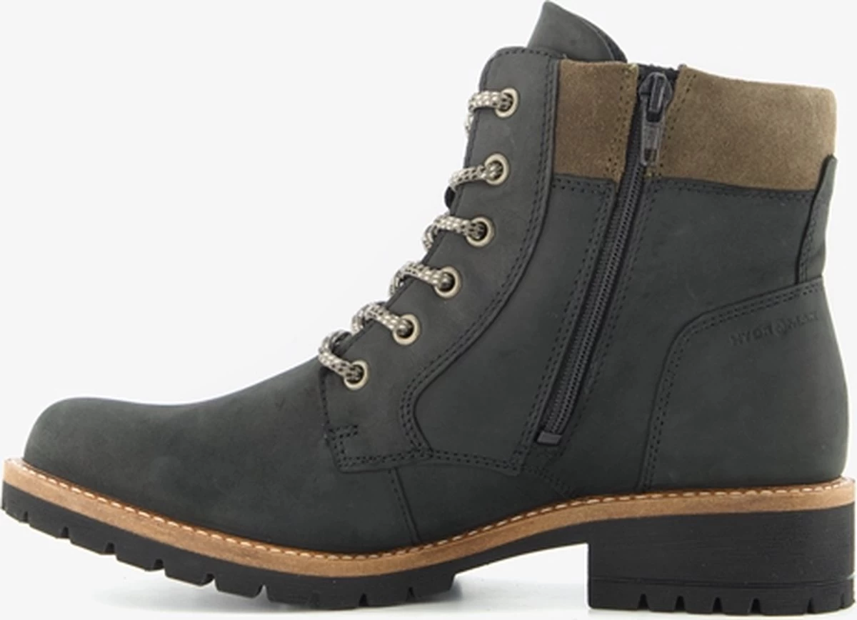 Ecco Elaina Dames Veterboot - Zwart - Maat 40 5 Ecco Elaina Dames Veterboot - Zwart - Maat 40 - Afbeelding 5