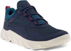 Ecco MX Low GTX Sneakers Blauw Synthetisch - Dames - Maat 38 -ECCO Schoenenhemel 1200x869