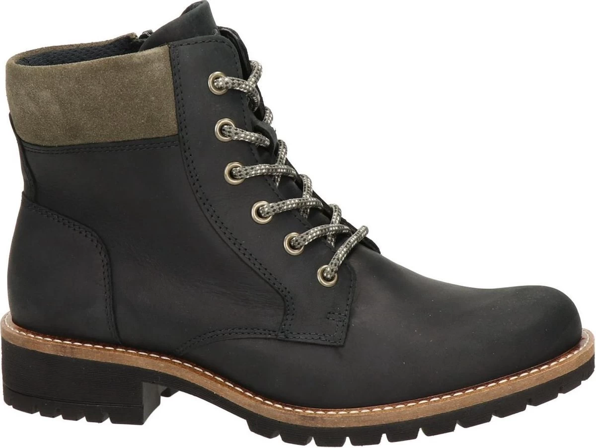 Ecco Elaina Dames Veterboot - Zwart - Maat 40 4 Ecco Elaina Dames Veterboot - Zwart - Maat 40 - Afbeelding 4