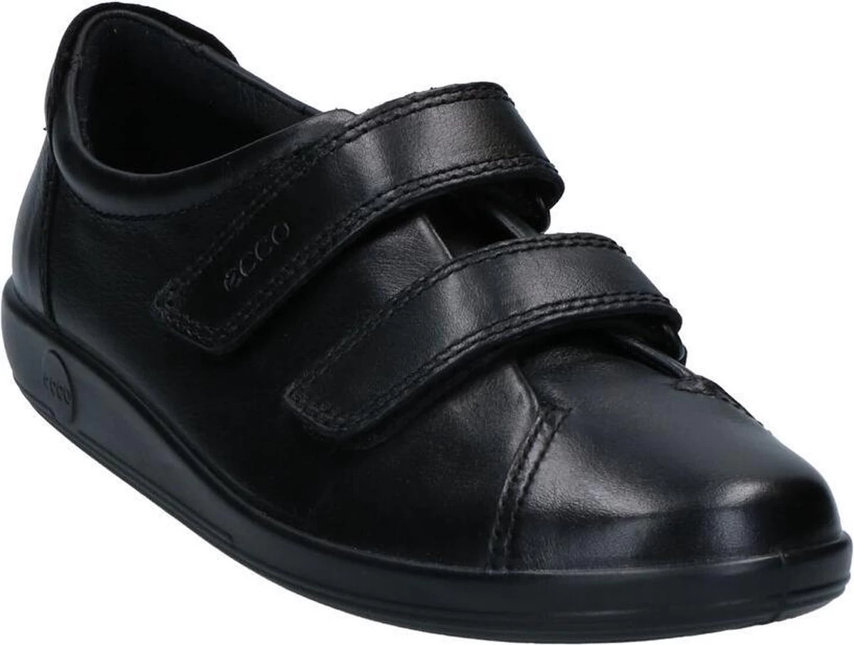 ECCO Soft 2.0 Dames Klittenbandschoen - Zwart - Maat 40 10 ECCO Soft 2.0 Dames Klittenbandschoen - Zwart - Maat 40 - Afbeelding 10