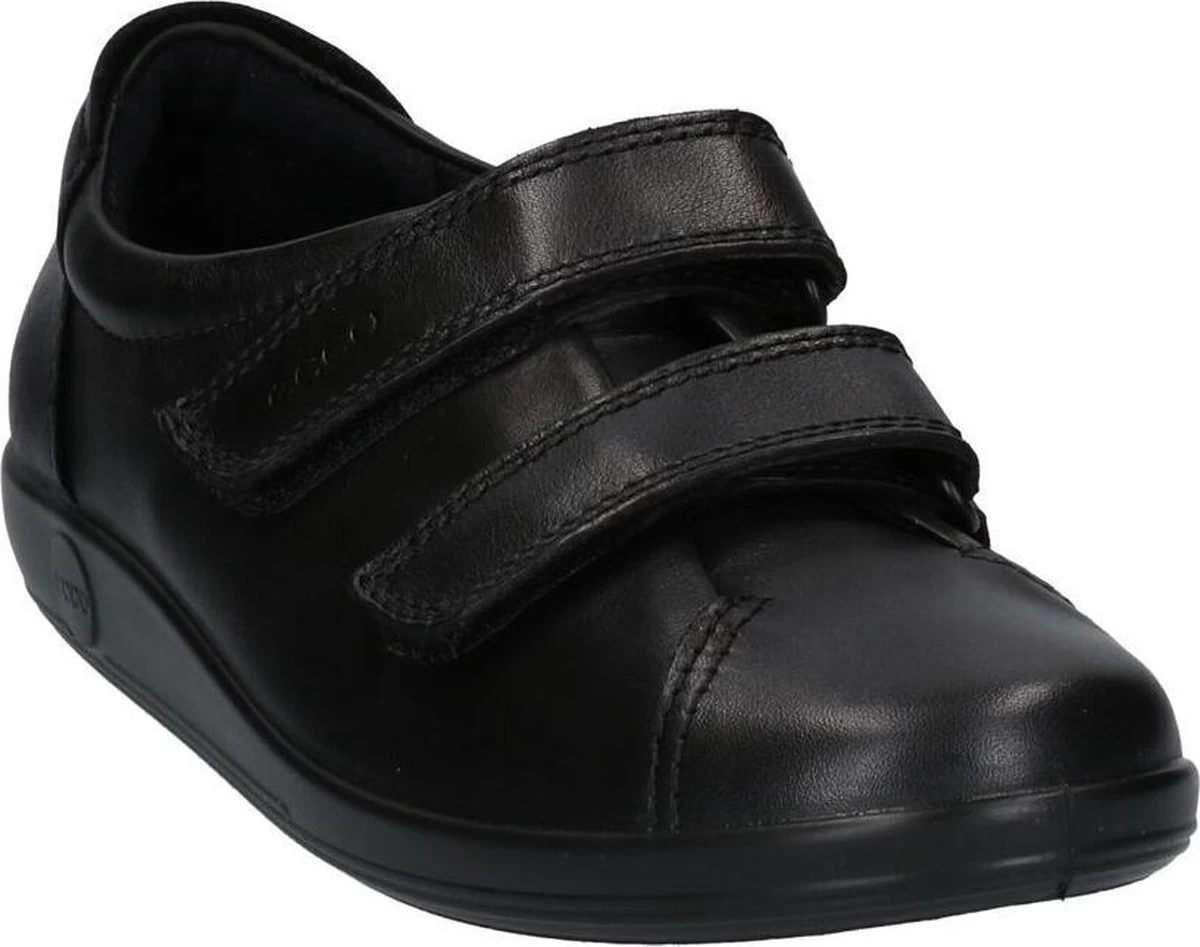 ECCO Soft 2.0 Dames Klittenbandschoen - Zwart - Maat 40 14 ECCO Soft 2.0 Dames Klittenbandschoen - Zwart - Maat 40 - Afbeelding 14