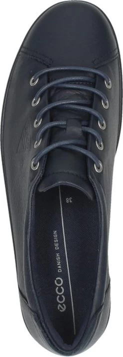 ECCO Soft Classic Leren Dames Veterschoenen - Blauw - Maat 39 - Echt Leer - Uitneembare Zool 22 ECCO Soft Classic Leren Dames Veterschoenen - Blauw - Maat 39 - Echt Leer - Uitneembare Zool -ECCO Schoenenhemel 415x1200