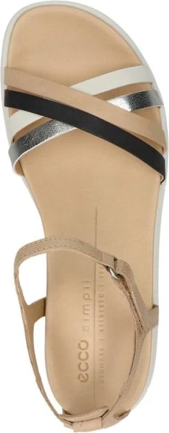 Ecco Simpil Sandalen Beige - Maat 40 35 Ecco Simpil Sandalen Beige - Maat 40 -ECCO Schoenenhemel 468x1200 1