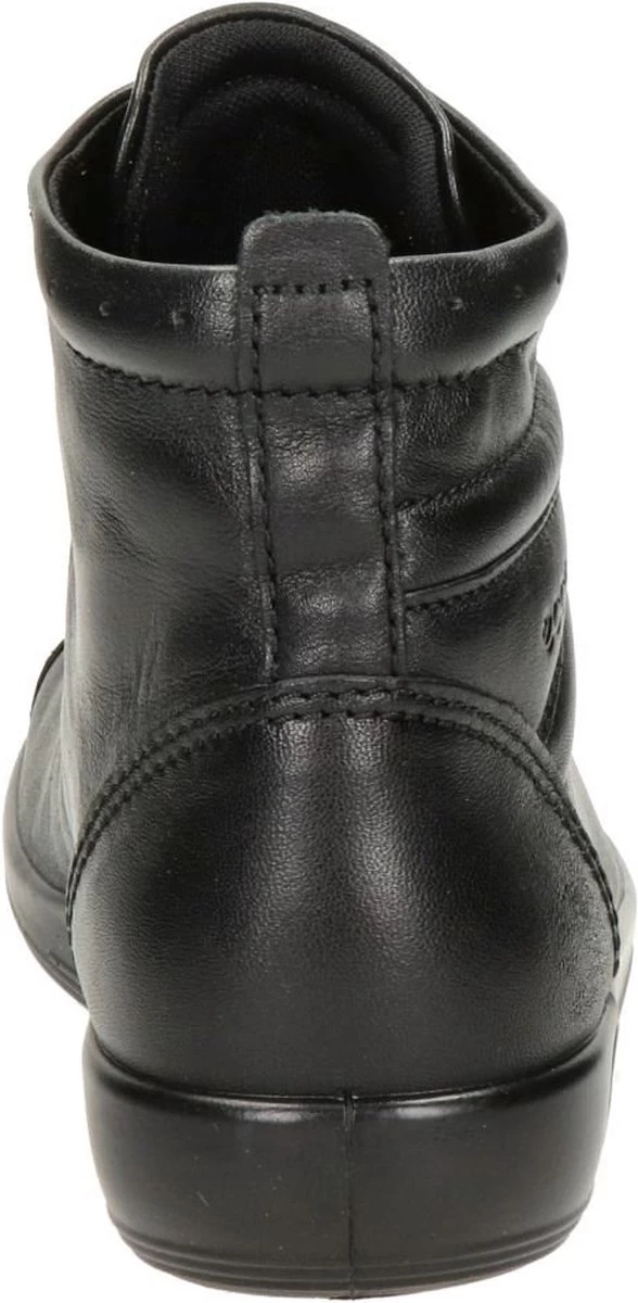 ECCO SOFT 2.0 Dames Veterboot - Zwart - Maat 39 17 ECCO SOFT 2.0 Dames Veterboot - Zwart - Maat 39 - Afbeelding 17