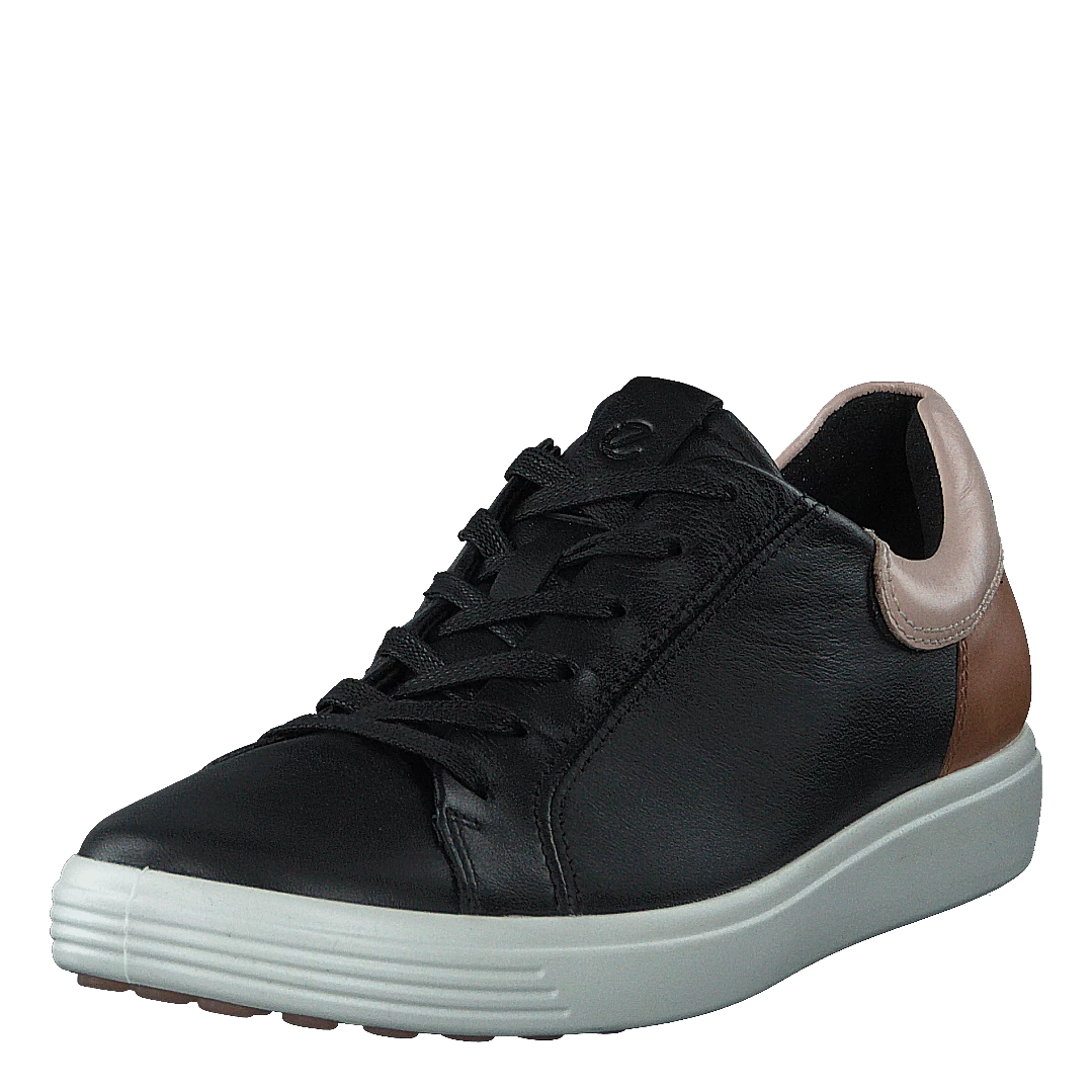ECCO Soft 7 W Black/rose Dust/lion 3 ECCO Soft 7 W Black/rose Dust/lion - Afbeelding 3