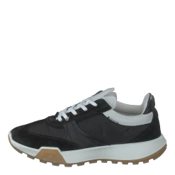 Ecco Retro Sneaker W Black/black/black/white