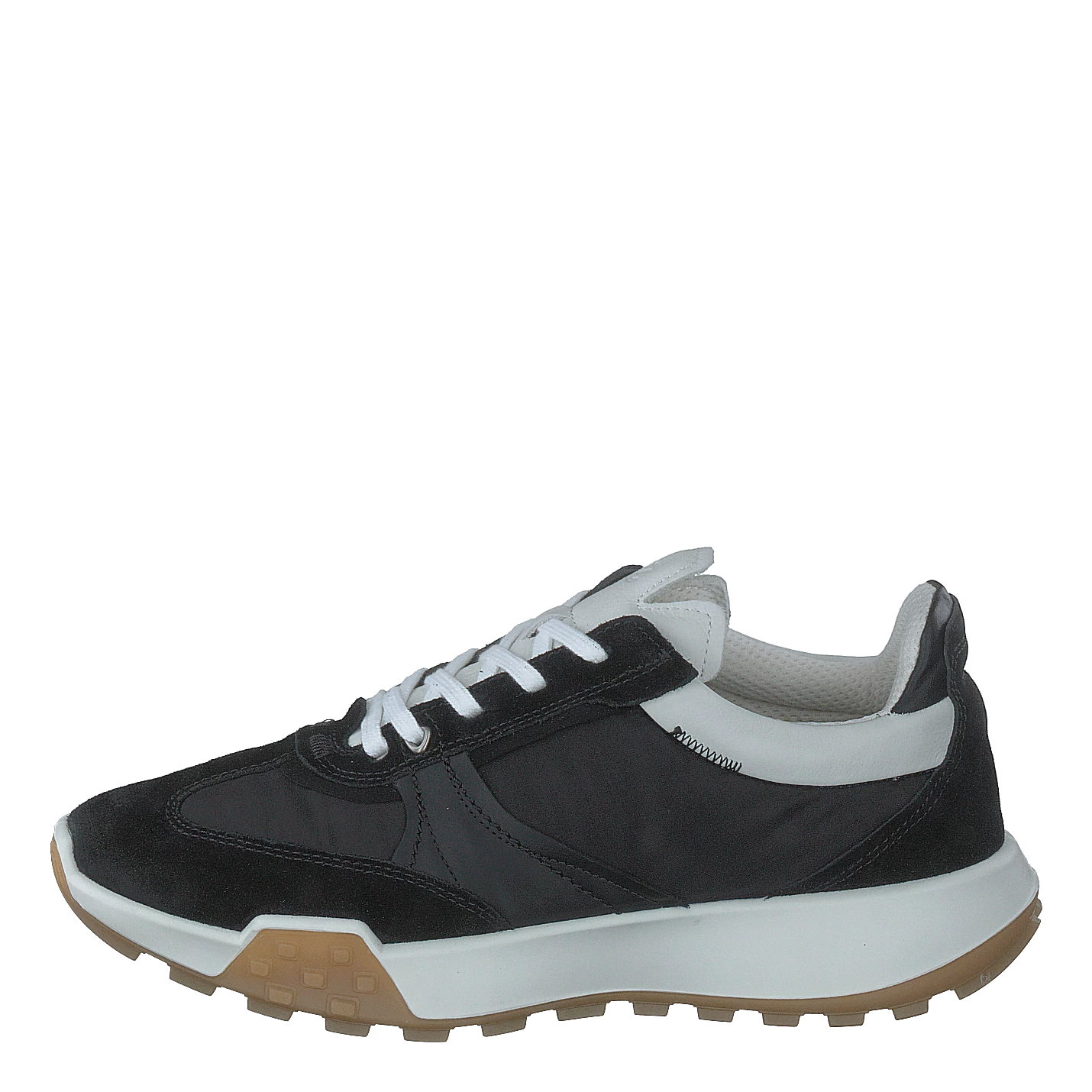 Ecco Retro Sneaker W Black/black/black/white 1 Ecco Retro Sneaker W Black/black/black/white