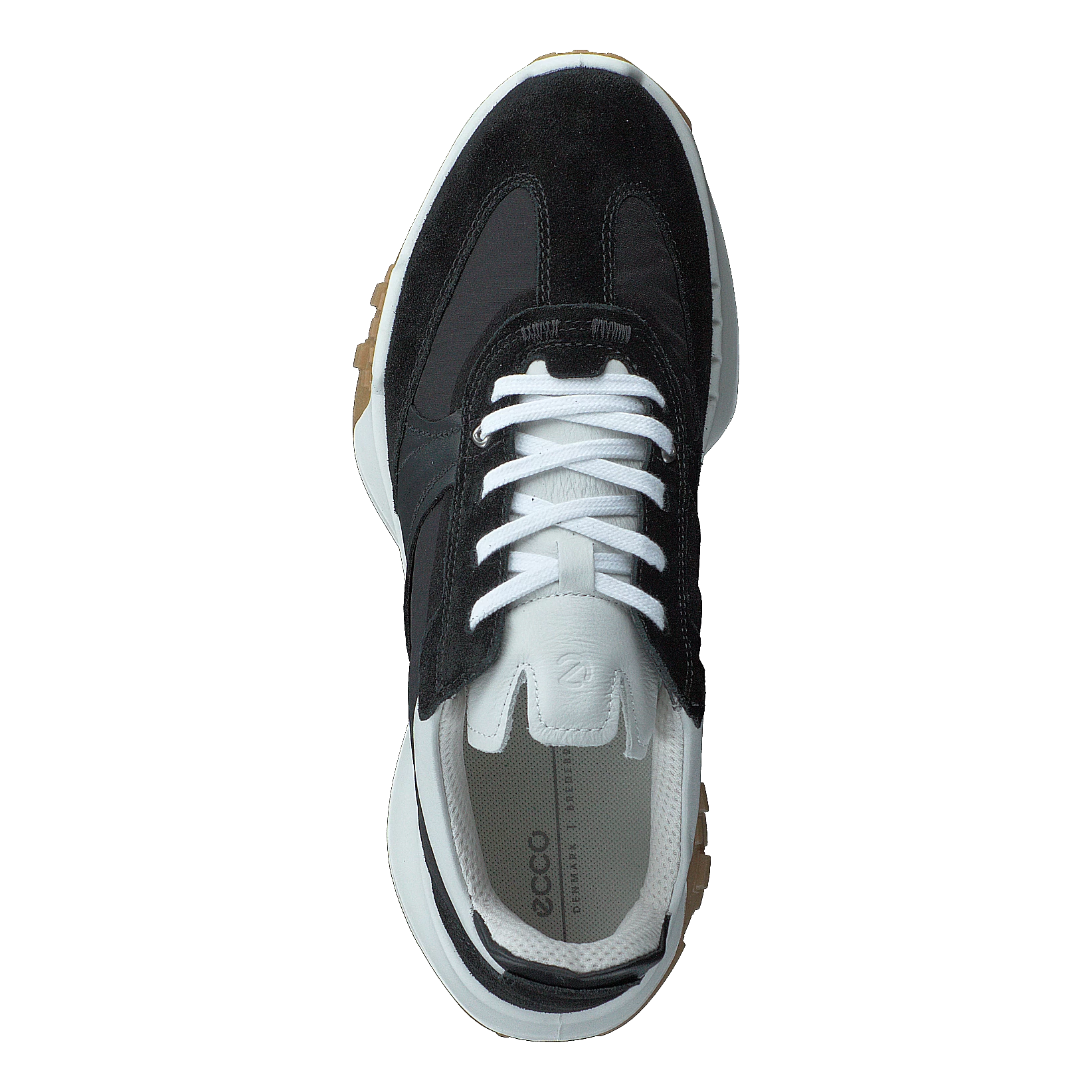 Ecco Retro Sneaker W Black/black/black/white 6 Ecco Retro Sneaker W Black/black/black/white - Afbeelding 6