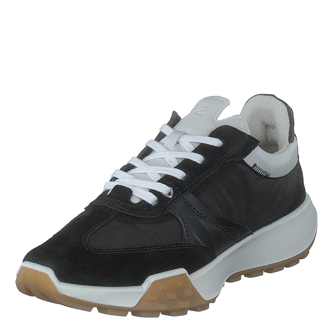 Ecco Retro Sneaker W Black/black/black/white 3 Ecco Retro Sneaker W Black/black/black/white - Afbeelding 3