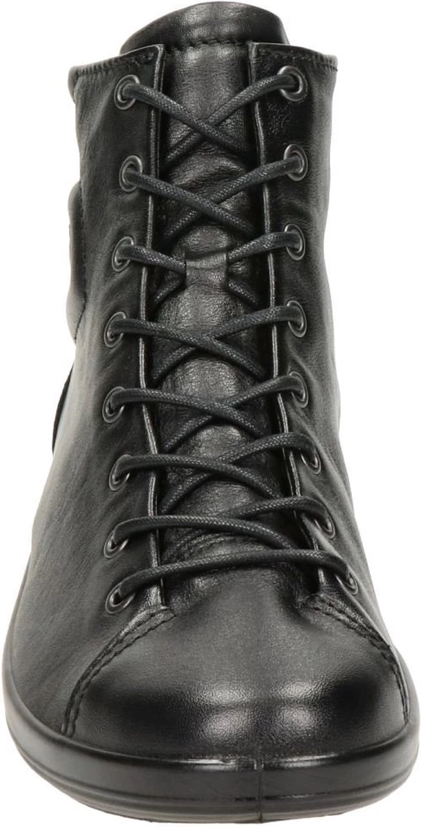 ECCO SOFT 2.0 Dames Veterboot - Zwart - Maat 39 13 ECCO SOFT 2.0 Dames Veterboot - Zwart - Maat 39 - Afbeelding 13