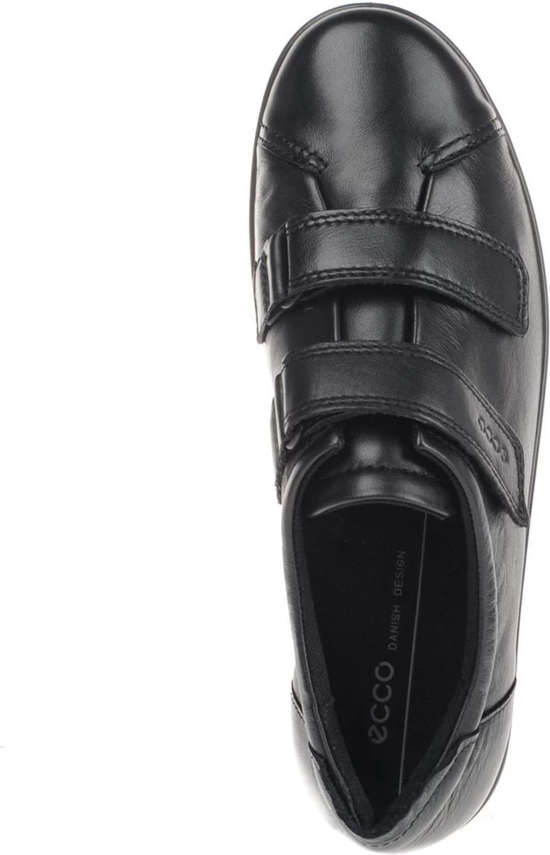 ECCO Soft 2.0 Dames Klittenbandschoen - Zwart - Maat 39 18 ECCO Soft 2.0 Dames Klittenbandschoen - Zwart - Maat 39 - Afbeelding 18