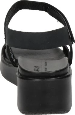 Ecco Flowt Wedge Sandalen Met Sleehak Zwart - Maat 40 -ECCO Schoenenhemel 783x1200