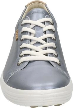 ECCO Soft 7 Sneakers Zilver - Dames - Maat 37 -ECCO Schoenenhemel 815x1200