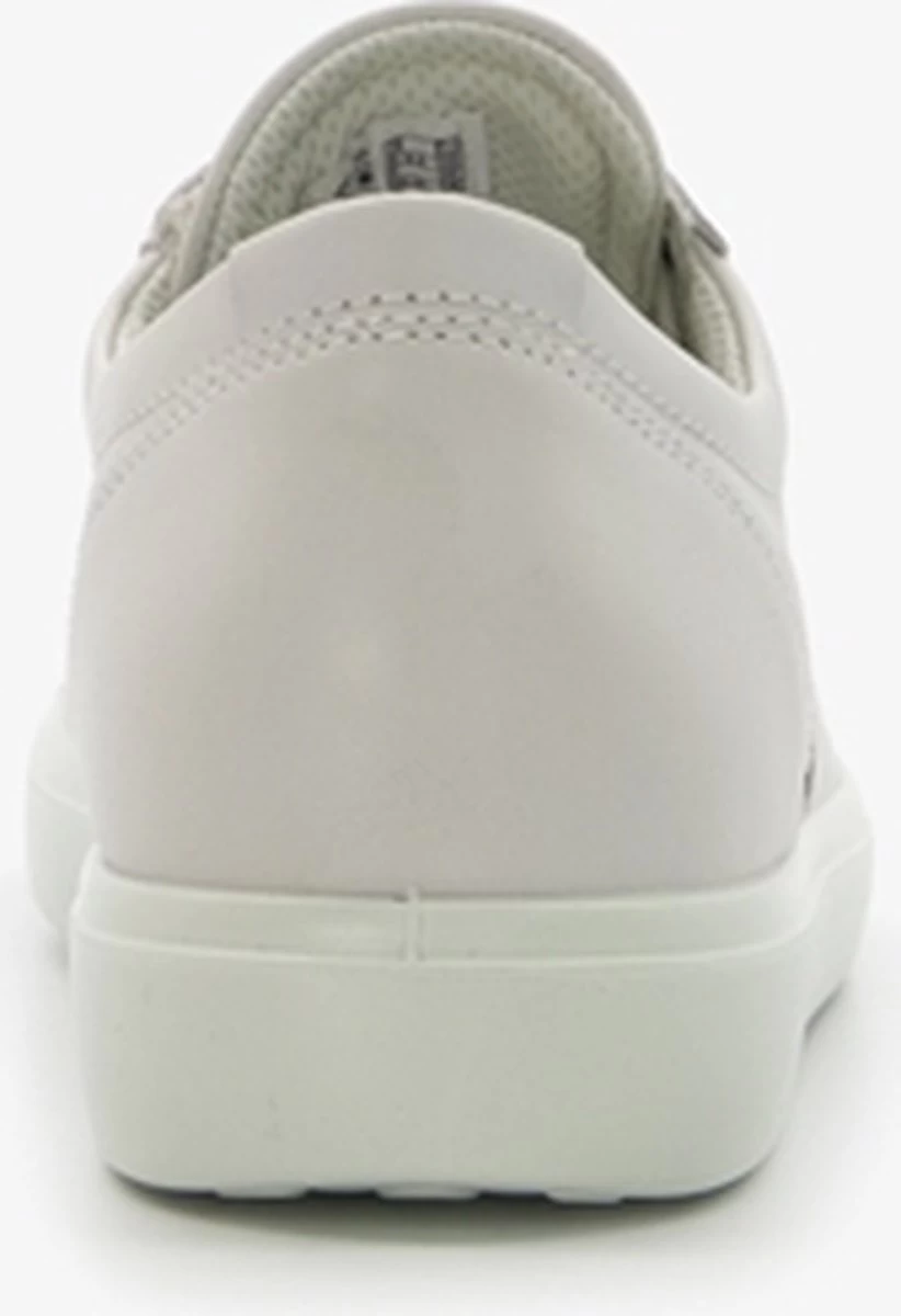 ECCO Soft Classic Leren Dames Veterschoenen Wit - Maat 39 - Uitneembare Zool 2 ECCO Soft Classic Leren Dames Veterschoenen Wit - Maat 39 - Uitneembare Zool - Afbeelding 2