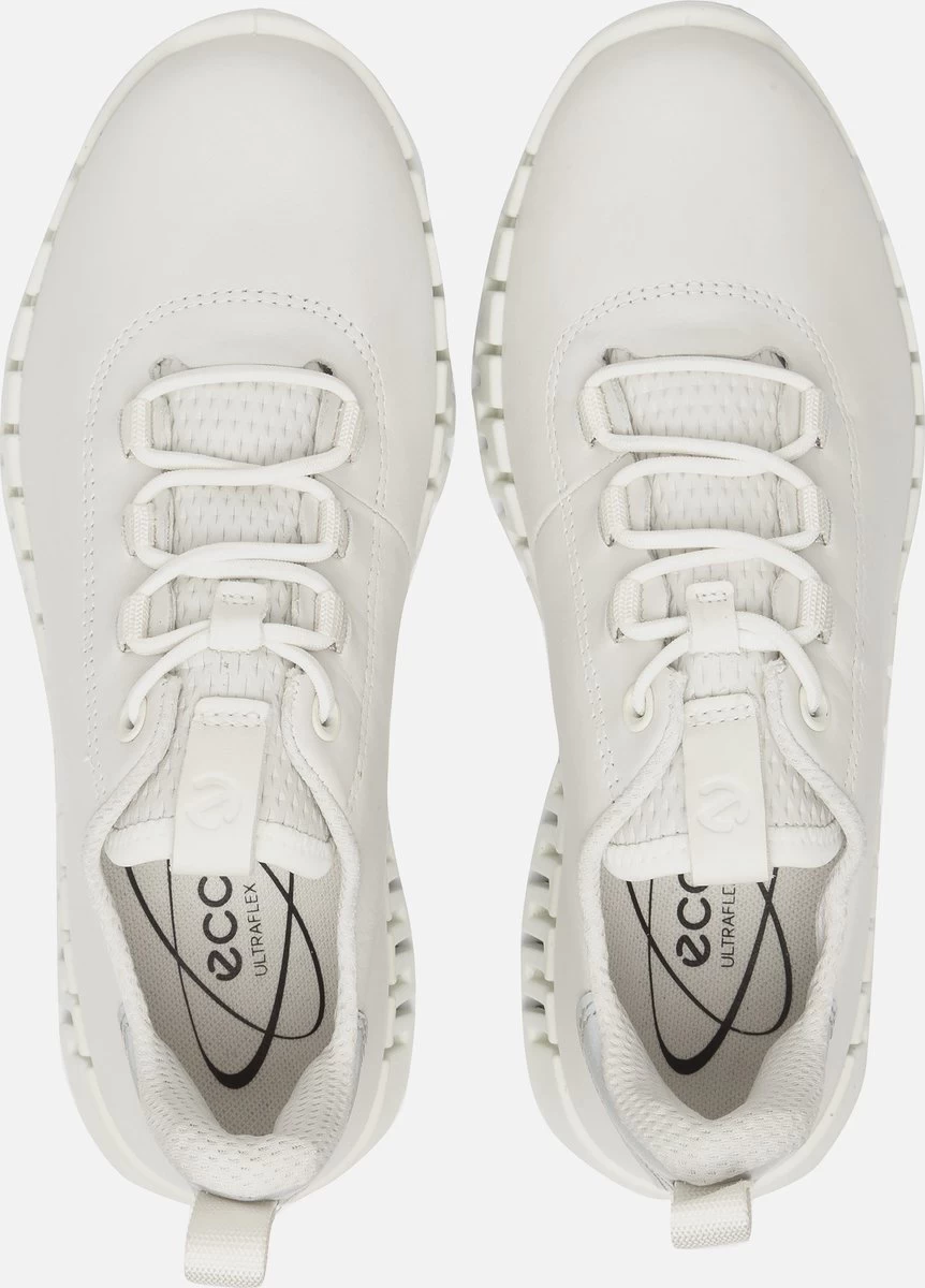 Ecco Gruuv W Sneakers Wit Imitatieleer - Dames - Maat 38 6 Ecco Gruuv W Sneakers Wit Imitatieleer - Dames - Maat 38 - Afbeelding 6