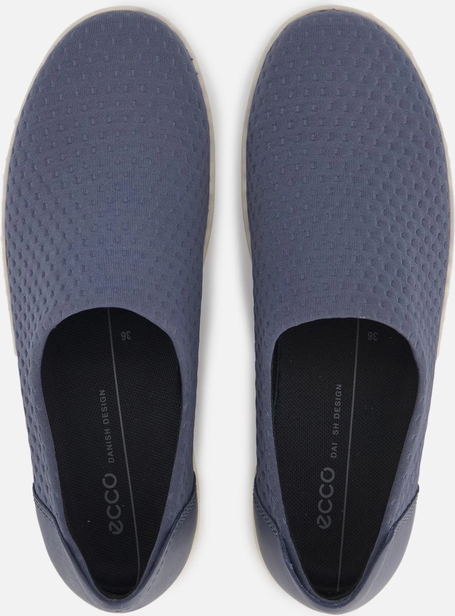 Ecco Soft 2.0 Instapper Blauw Textiel - Dames - Maat 38 4 Ecco Soft 2.0 Instapper Blauw Textiel - Dames - Maat 38 - Afbeelding 4