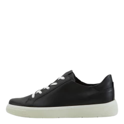 ECCO Street Tray Laced Shoes Black