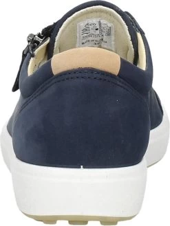 Ecco Soft 7 W Veterschoenen Blauw Textiel - Dames - Maat 40 -ECCO Schoenenhemel 902x1200