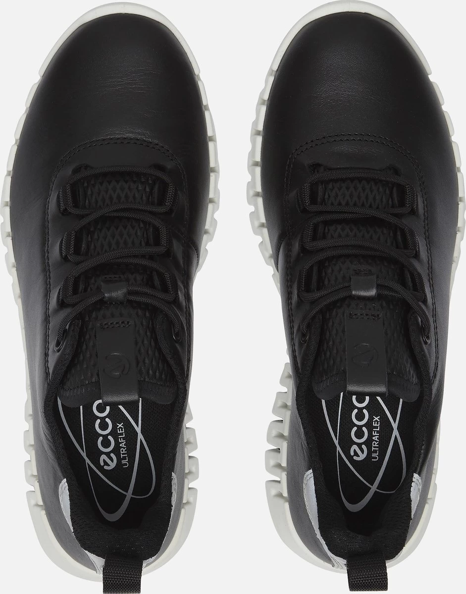 Ecco Gruuv W Zwart Sneakers Zwart Leer - Dames - Maat 38 3 Ecco Gruuv W Zwart Sneakers Zwart Leer - Dames - Maat 38 - Afbeelding 3